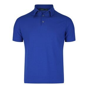 Slowear Zanone Slim-Fit Polo Shirt Blue Mens